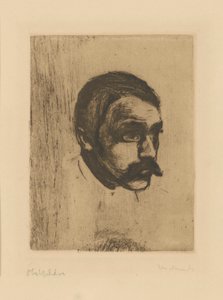 Sigbjørn Obstfelder af Edvard Munch