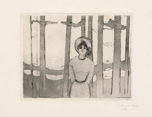 En sommernat. Stemmen af Edvard Munch