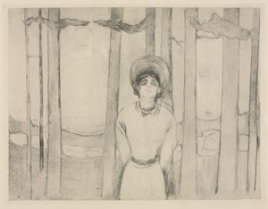 Sommernat  (The Voice) af Edvard Munch
