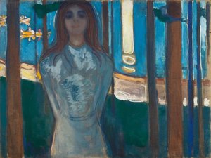 Sommernat. Stemmen af Edvard Munch