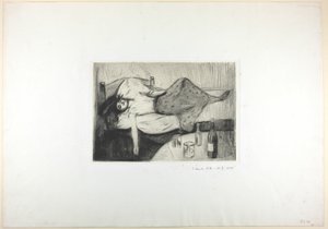 Dagen efter af Edvard Munch