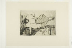 Dagen efter af Edvard Munch