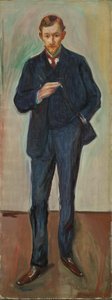 Franskmanden, Marcel Archinard, ca. 1904 (olie på lærred) af Edvard Munch