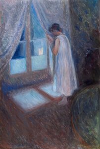 Pigen ved vinduet af Edvard Munch