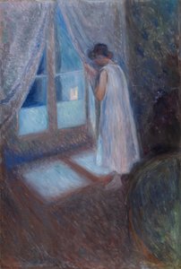 Pigen ved vinduet af Edvard Munch