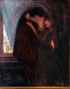 Kysset af Edvard Munch