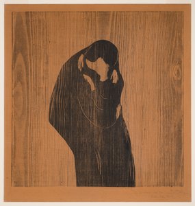 Kysset IV af Edvard Munch