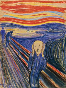 Skriget, 1895 af Edvard Munch