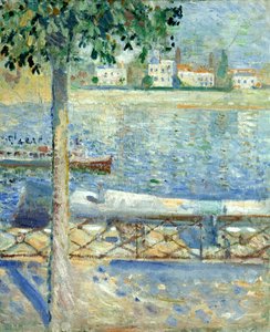 Seinen ved Saint-Cloud af Edvard Munch