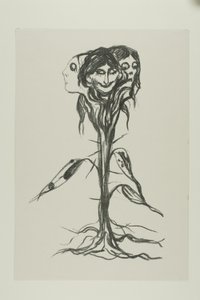 Vignette: Amaryllis af Edvard Munch
