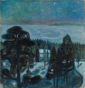 Hvid nat af Edvard Munch