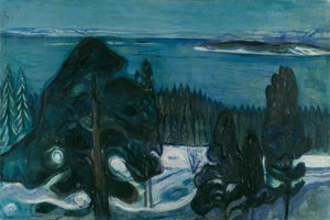 Vinternat af Edvard Munch