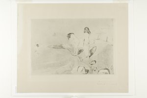 Kvinder bader af Edvard Munch