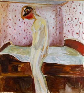 Ung pige i græd af Edvard Munch