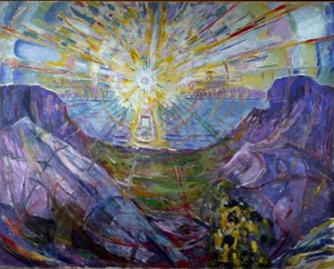 solen af Edvard Munch