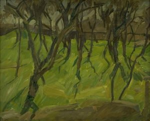 Trees on Christianshavns Vold af Edvard Weie