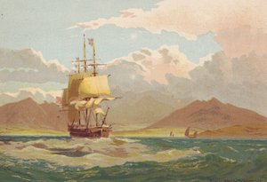 Ud for Isle of Arran (farvelitografi)