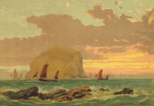 The Bass Rock (farvelitografi)