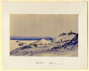 Hut Point, 1911 (wc på papir)