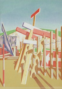 En Sussex By-Pass af Edward Alexander Wadsworth