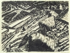 Slevslag, Old Hill af Edward Alexander Wadsworth