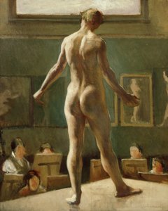 Mandsfigur Stående af Edward Alexander Wadsworth