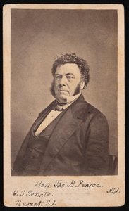Portræt af James Alfred Pearce 1805-1862, før 1862.