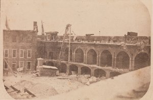 Evakueringen af Fort Sumter, april 1861, april 1861.