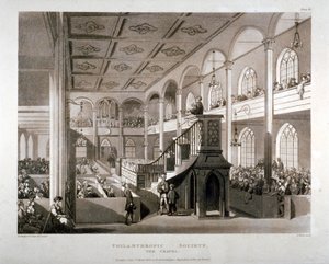 Philanthropic Society Institution Chapel, London Road, Southwark, London, 1809 af Edward Blackburn