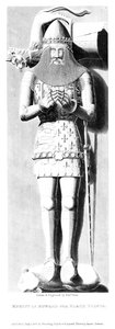 Billede af Edward den Sorte Prins 1330-1376, 1824.
