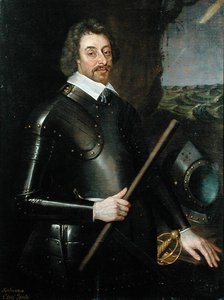 Ferdinando (1584-1647) 2nd Lord Fairfax (olie på lærred) af Edward Bower