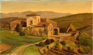 En toscansk gård, ca. 1926-1931.