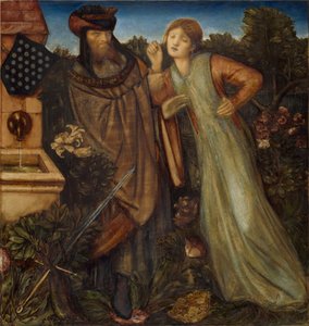 Kong Mark og La Belle Iseult af Edward Burne-Jones