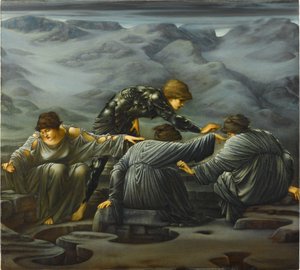 Perseus og Graierne af Edward Burne-Jones
