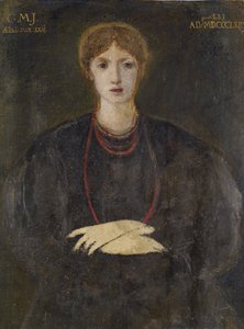 Portræt af Georgiana Burne-Jones (1840-1920) af Edward Burne-Jones