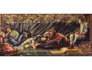 Der Ratssaal von Edward Burne-Jones