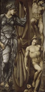 Lykkehjulet af Edward Burne-Jones