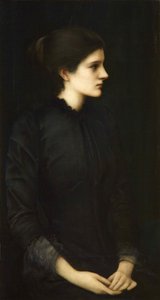 Portræt af Amy Gaskell, 1893.