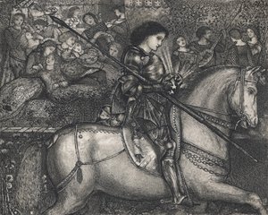 Sir Galahad af Edward Burne Jones