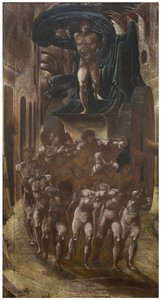 Kærlighedens bil eller kærlighedens rejse af Edward Burne Jones