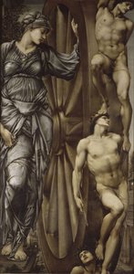 Lykkehjulet, 1883 af Edward Burne Jones