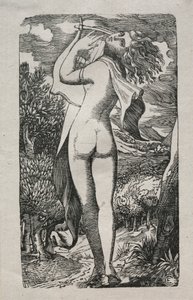 Bacchante eller The Player on The Lyre af Edward Calvert