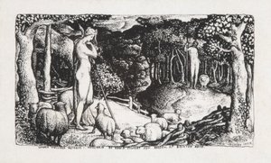 Ideelt præsteliv, 1829 af Edward Calvert