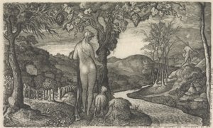 The Bride, 1828 (streggravering)