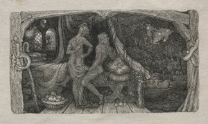 Kammeridyllen, 1829. af Edward Calvert