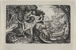 Cyderfesten af Edward Calvert