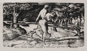 Syndfloden, 1829. af Edward Calvert