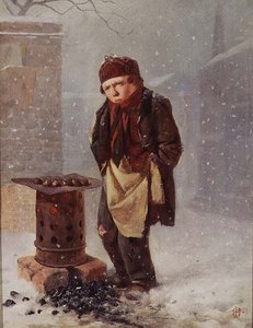Kastanjesælgeren (olie)