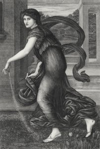 Forår af Edward Coley (after) Burne Jones
