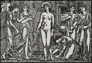 Venusretten af Edward Coley (after) Burne Jones